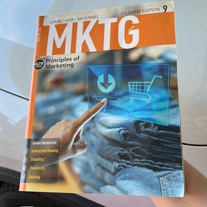 Principles of Marketing Textbook Student Edition 9